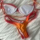 White Fox Boutique Orange Bikini Set Photo 2