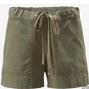 CAbi  Goldie Olive Green Drawstring Shorts - #5110 - M Photo 0