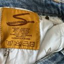 Seven7  Women's Medium Wash High Waisted Flare Jeans Size 10 | EUC Photo 6