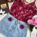 secret treasures maroon lace floral cami Photo 0