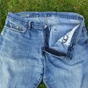 Gap 1969 Y2K  Whiskered Authentic distressed cotton ringspun denim jeans 40x30 Photo 4