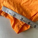 Dolfin Vintage  high waisted nylon shorts Large made in USA pockets neon orange Photo 8