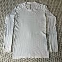 Lululemon Swiftly Tech Long Sleeve Crew White Size 6 Photo 0