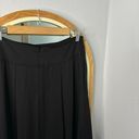 J. McLaughlin black pleated midi skirt with pockets Photo 3