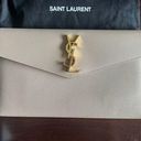Saint Laurent YSL leather envelope pouch Photo 0