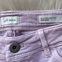 J.Jill Authentic Fit Slim Ankle Lavender Jeans Photo 6