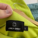 Lonely Ghost BNWOT  Lime Green Crewneck Photo 5