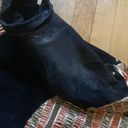 Vintage Leather Metallic Bomber Jacket Size M Photo 6