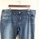 Silver Jeans  Womens Denim Blue Boyfriend Stretch Light Distressed Plus Size 24 Photo 2