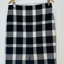 Talbots  twill gingham pencil skirt size 8 Photo 3