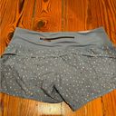 Lululemon grey and colorful “sprinkle”  speed up shorts Photo 1