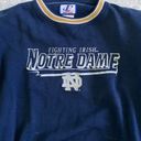 Vintage Notre Dame Sweatshirt Blue Size XL Photo 1
