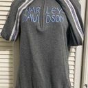 Harley Davidson  Gray Pullover 1/3 zip logo sweater Photo 0