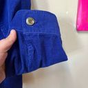 Christopher & Banks Vintage  Blue Corduroy Jacket XL Photo 2