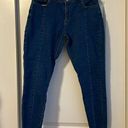 Arizona Jeans Women’s Raw Hem Dark Wash Skinny Jeans - Size 13 Photo 0