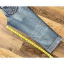 Maurice's NWT  Women’s Blue Capri Crop jeans size‎ 7/8 distressed Photo 4