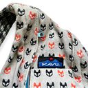 KAVU  RARE Fox Trot Print Rope Sack Sling Bag Photo 1