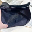 Givenchy Large Black & White Fur Two Tone GV3 Pouch/Clutch Photo 4