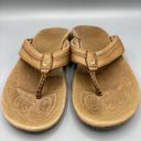 Olukai  Haiku Brown Leather Women’s Sandals Flip Flops Thongs Size 40 / US 9 Photo 1