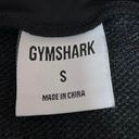 Gymshark  Movement Black Mesh Long Sleeve Hooded Drawstring Cropped Sweatshirt S Photo 2