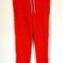 Mate the Label NWT  Red Organic Terry Classic Jogger - XS Photo 1