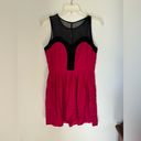 Parker  pink and black dress Photo 6