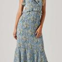 ASTR Wildflower Cutout Midi Dress Photo 1