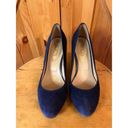 Tod's Tod’s GOMMA T75 SUEDE WEDGE IN NAVY BLUE size 34/4 Photo 1