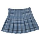 Full Tilt Plaid Pleated Kawaii Skirt Photo 1