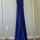 La Femme Royal Blue Prom Dress Photo 3