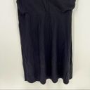 Eileen Fisher  Black Cross Front Sleeveless Dress Photo 4