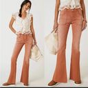 Pilcro 🌞  x Anthropologie The Low Rise Icon Flare Jeans in Bronze Photo 1
