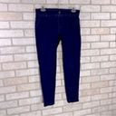 Betabrand  Dark Indigo Skinny Leg Four Pocket Yoga Denim Size S Petite Photo 4