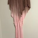 Young Fabulous and Broke Fiona ombré off shoulder maxi pink beige dress NWT YFB Photo 5