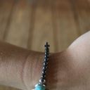 Turquoise Bracelet Silver Bead Photo 2