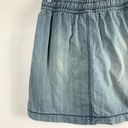 DKNY  Jeans Drawstring Waist Denim Skirt Photo 6