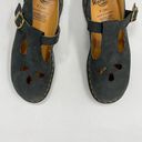 Dr. Martens Vintage  Black Nubuck Tear Drop T-Bar Mary Jane Shoes UK 7 US 9 9.5 Photo 3