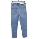 RE/DONE  High-Rise Ankle Crop Button Fly Jeans in mid 90s size 24 Photo 59