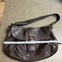 Coach  Brown Shoulder Bag with Hobo Design and Leather Strap Photo 8