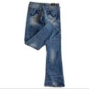 Rock & Republic  Medium Wash Kasandra Boot Cut Mid Rise Jeans Women's Size 14 Photo 3
