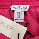 Rachel Zoe  Womens Mini Skirt Size XS Pleated Pink Elastic Waist Photo 1