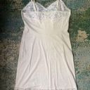 Vanity Fair Vintage  lace bra eggshell slip dress, size 36 Photo 6