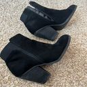 mix no. 6 Black Suede Booties Acosa Size 6 Photo 5