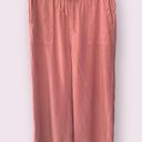 Thread and Supply By  Wide Leg Crop Pants in Brick Dust - size large Photo 1