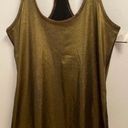 Xersion Gold Metallic Racerback Tank Photo 2