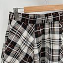 Full Tilt  Black White Plaid Mini Skirt Elastic Stretch Waist Women Size Small Photo 2