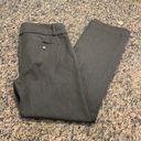 The Loft Women's Ann Taylor Charcoal Gray Marissa Straight Trousers Size 6 EUC #6337 Photo 10