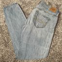 Abercrombie & Fitch Abercrombie light wash destroyed straight leg jeans size 2S low rise Photo 1