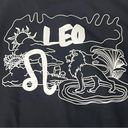 Good American  Sweatshirt Leo Zodiac Black Photo 9