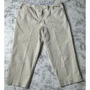 Tommy Hilfiger Vintage  Women's Capri Pants Size 16 Khakis Beige Stretch Fit Photo 0